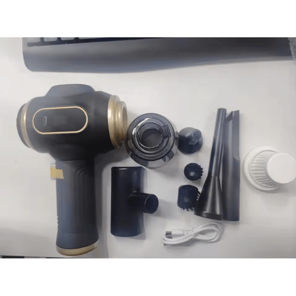 Smart 2in1 Cordless Air Duster Vacuum Cleaner With Digital Display HighPower Portable Cleaner For 1