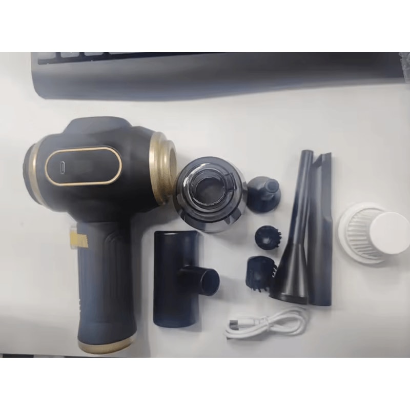 Smart 2in1 Cordless Air Duster Vacuum Cleaner With Digital Display HighPower Portable Cleaner For 1