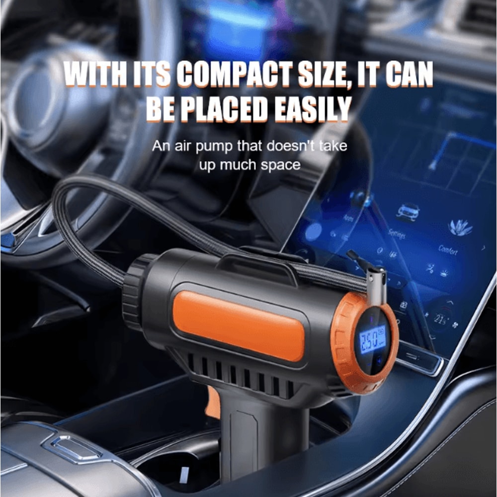BELIBUY Wireless Portable Tire Inflator 150PSI Cordless Air Pump With LED Display 2