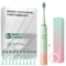 Ultra Clean Rotary Electric Toothbrush Set Waterproof Rechargeable Brush With 10 Replacement Heads 4