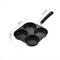 4Hole Medical Stone NonStick Omelette Pan MultiCompartment Breakfast Frying Pan 4