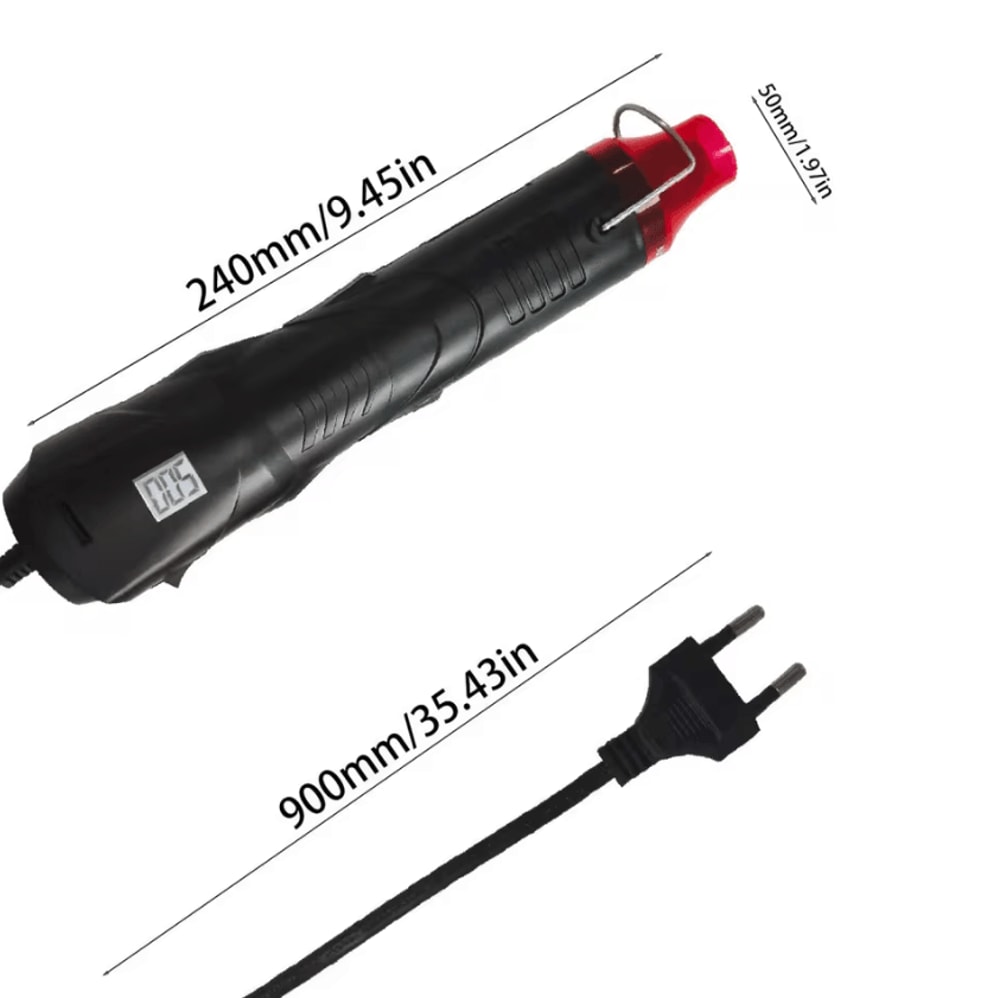 Portable 300W Mini Heat Gun Handheld Hot Air Tool For DIY Crafts Repairs 4