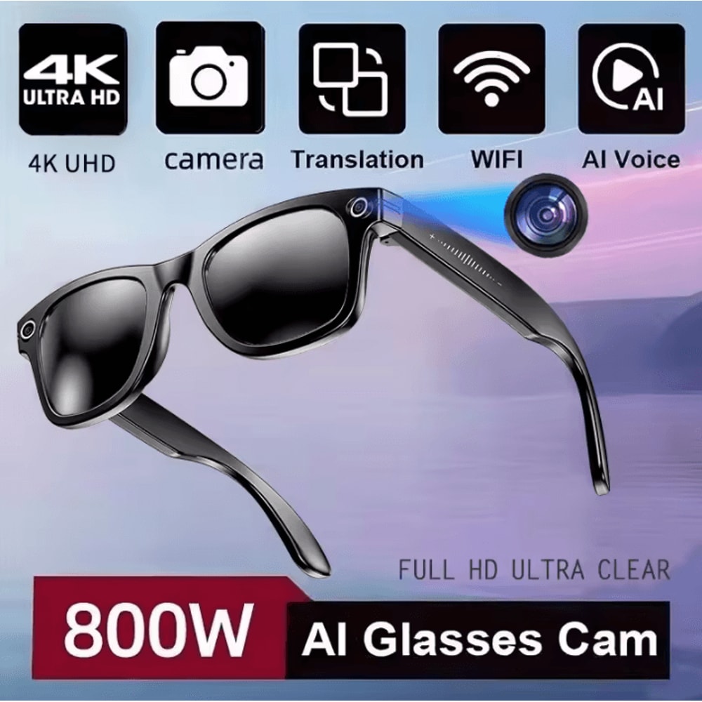 AI Smart Camera Translation Glasses With Video Recording Call Support 1