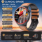 Laser Health Monitoring Smartwatch With Blood Pressure Tracker Bluetooth Call 5