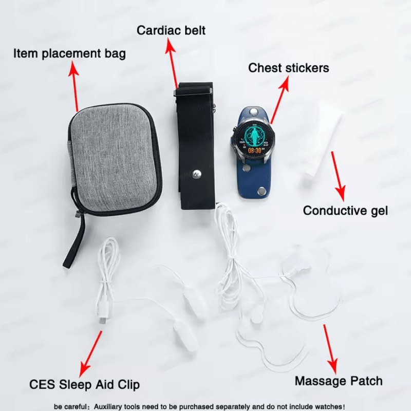 Advanced AI Health Smartwatch With ECG PPG Uric Acid Blood Lipid Monitoring 9