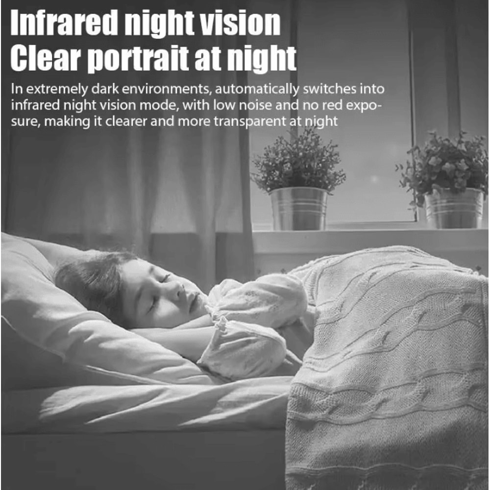 SecureView Mini 1080P WiFi Security Camera With Night Vision Motion Detection 1