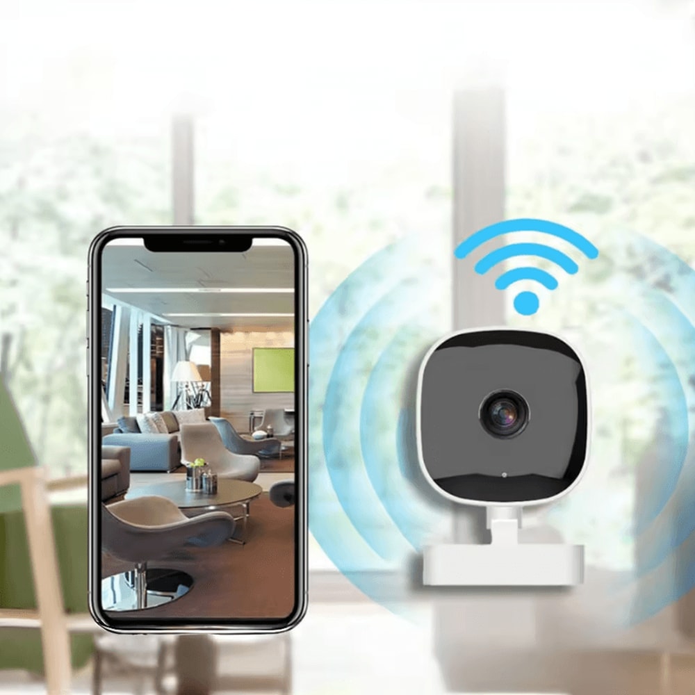 GuardCam Pro 4K WiFi IP Camera With Color Night Vision TwoWay Audio 3