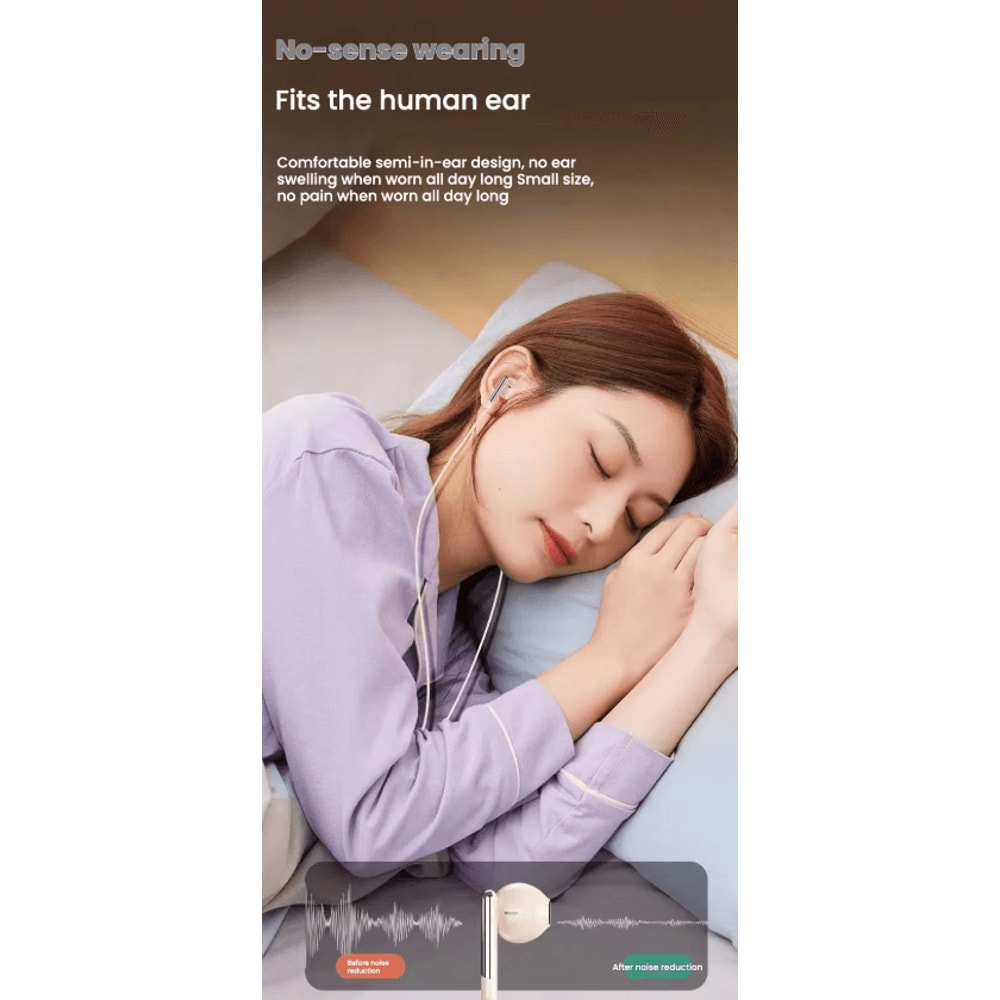 ClearSound MFi Lightning Wired Earphones With Digital Chip HD Mic 1