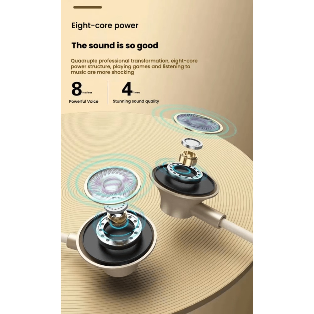 ClearSound MFi Lightning Wired Earphones With Digital Chip HD Mic 3