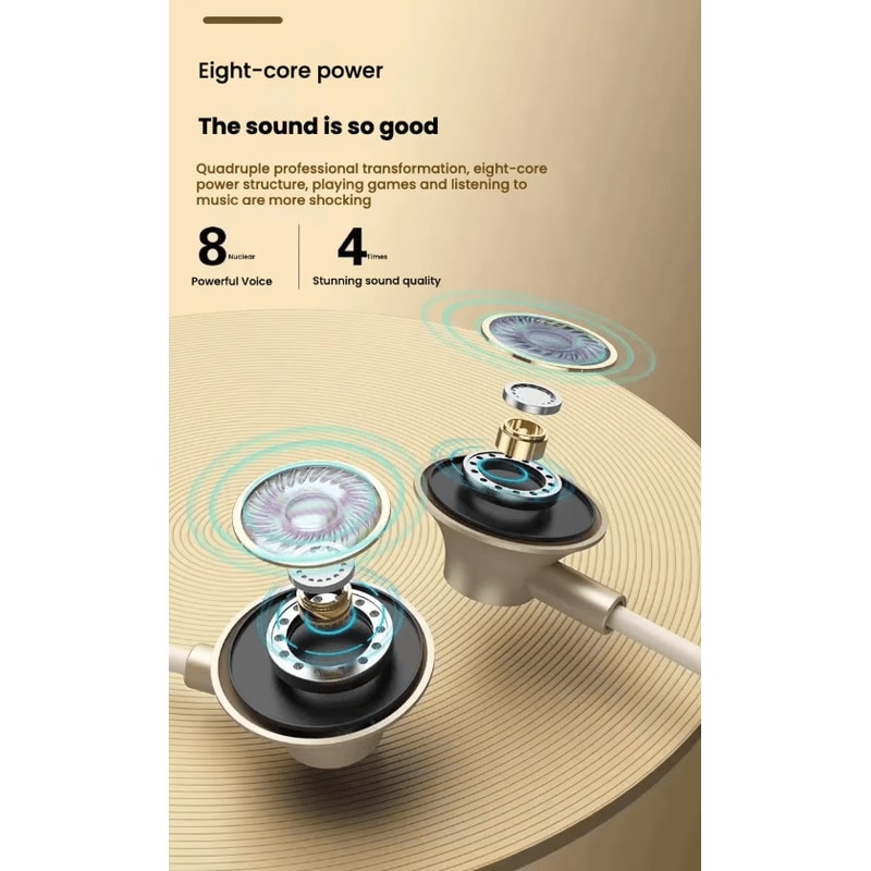 ClearSound MFi Lightning Wired Earphones With Digital Chip HD Mic 3