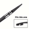 AutoClear Universal Fit Rear Wiper Blade For Honda CRV Jazz HRV More 3