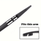 AutoClear Universal Fit Rear Wiper Blade For Honda CRV Jazz HRV More 3
