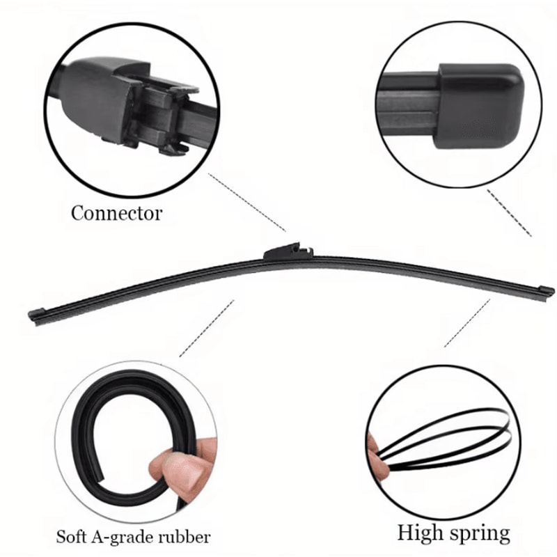 AutoClear OEM Fit Rear Wiper Blade For VW Golf Tiguan Skoda Models 1