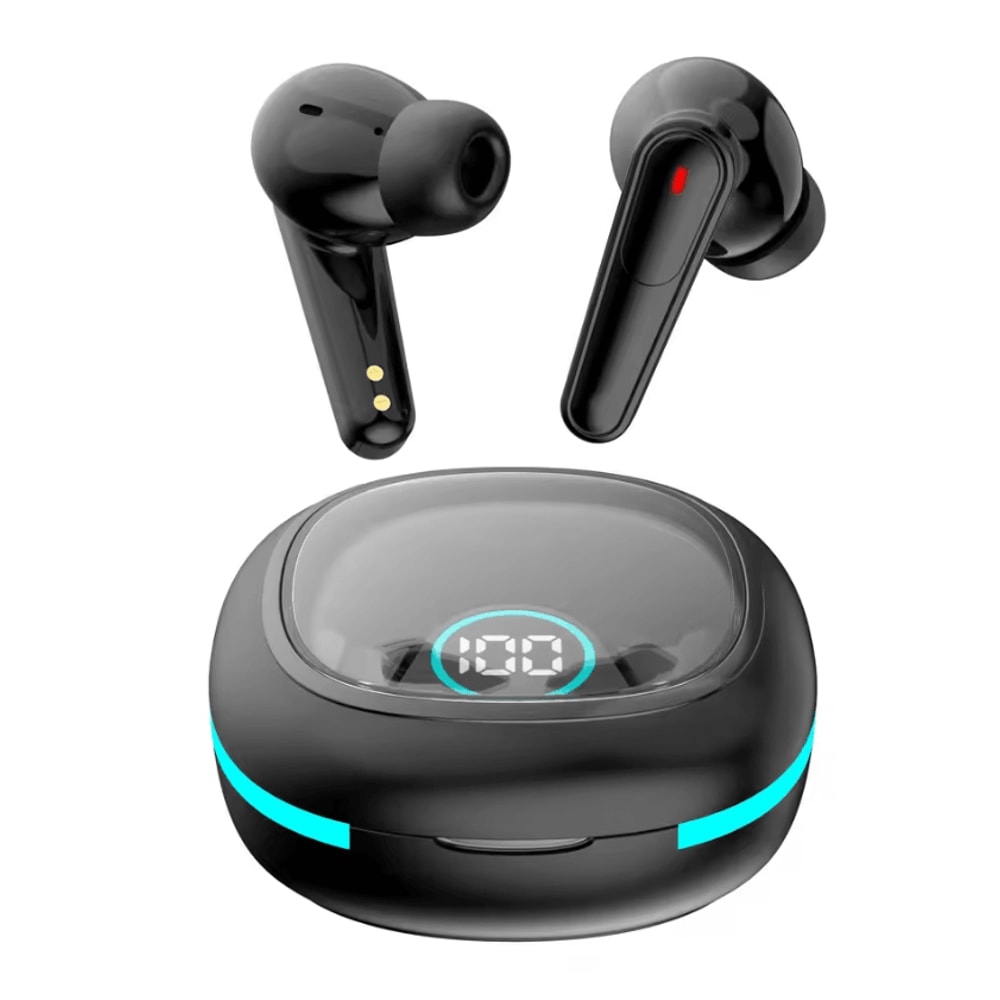 Plus50 Pro ANC Wireless TWS Earbuds With LED Display Smart Touch Control 0