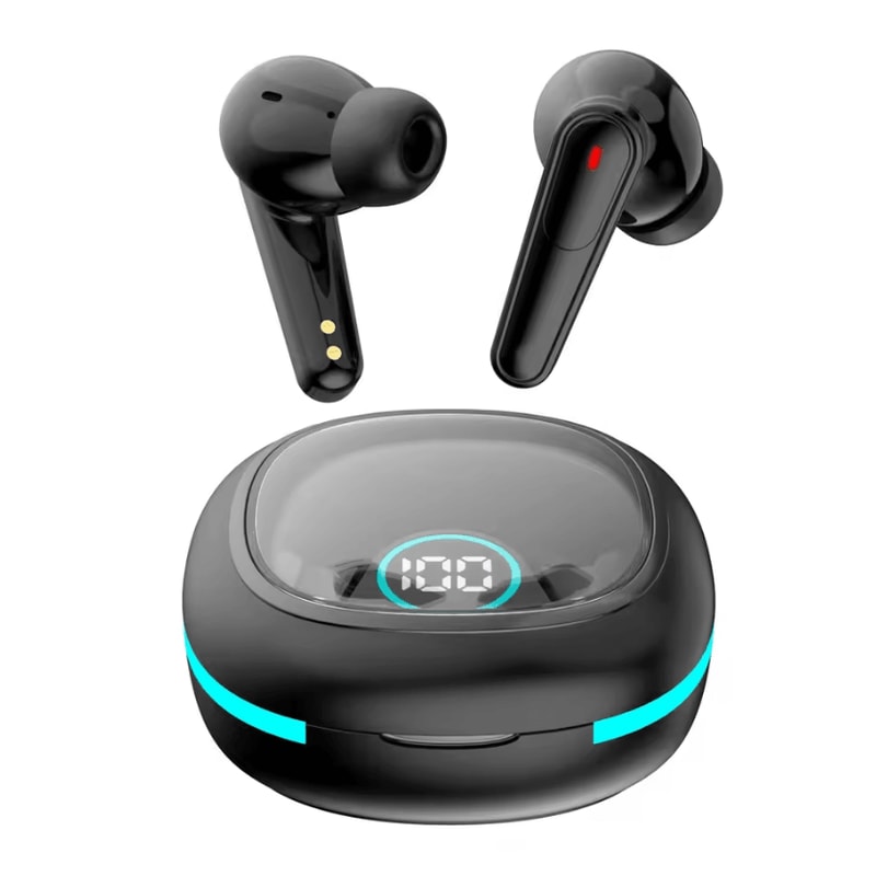 Plus50 Pro ANC Wireless TWS Earbuds With LED Display Smart Touch Control 0