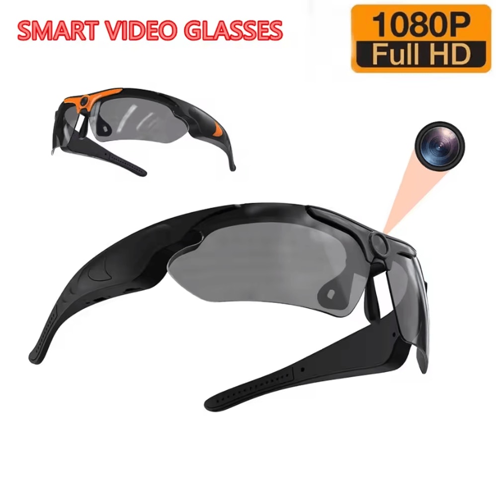 VisionCam Pro 1080P Camera Sunglasses With Polarized Lens HandsFree Recording 1