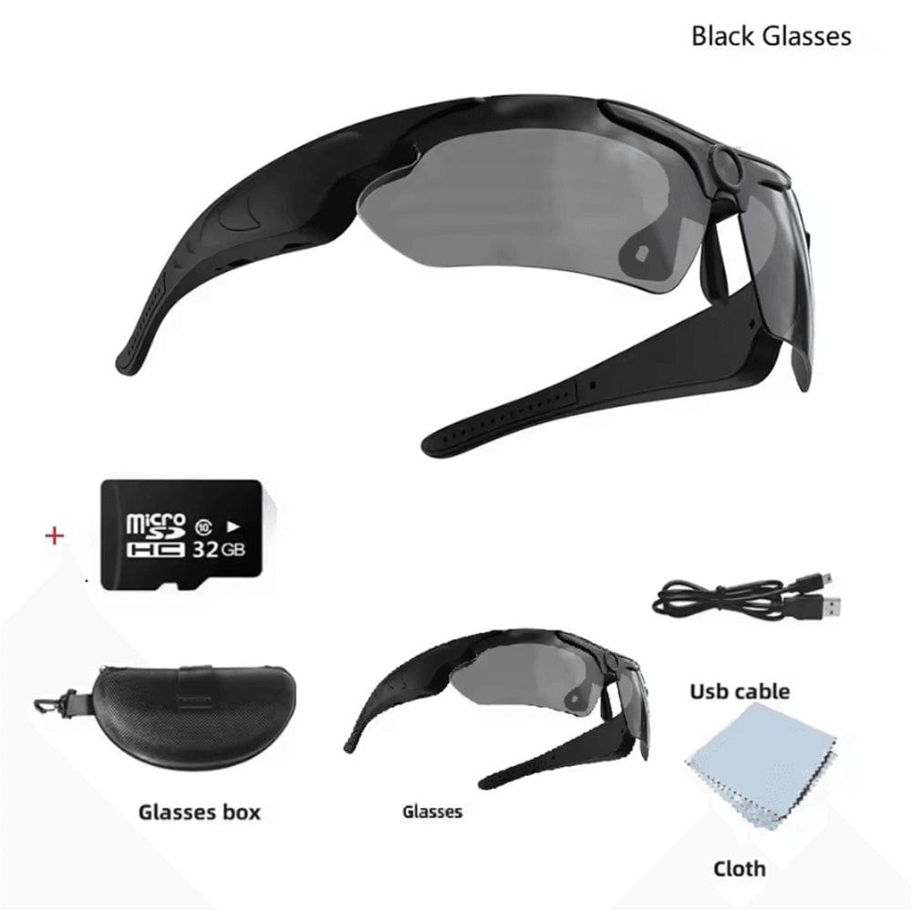VisionCam Pro 1080P Camera Sunglasses With Polarized Lens HandsFree Recording 3