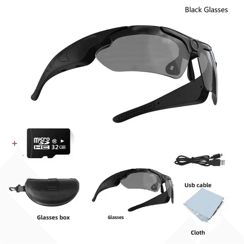 VisionCam Pro 1080P Camera Sunglasses With Polarized Lens HandsFree Recording 3