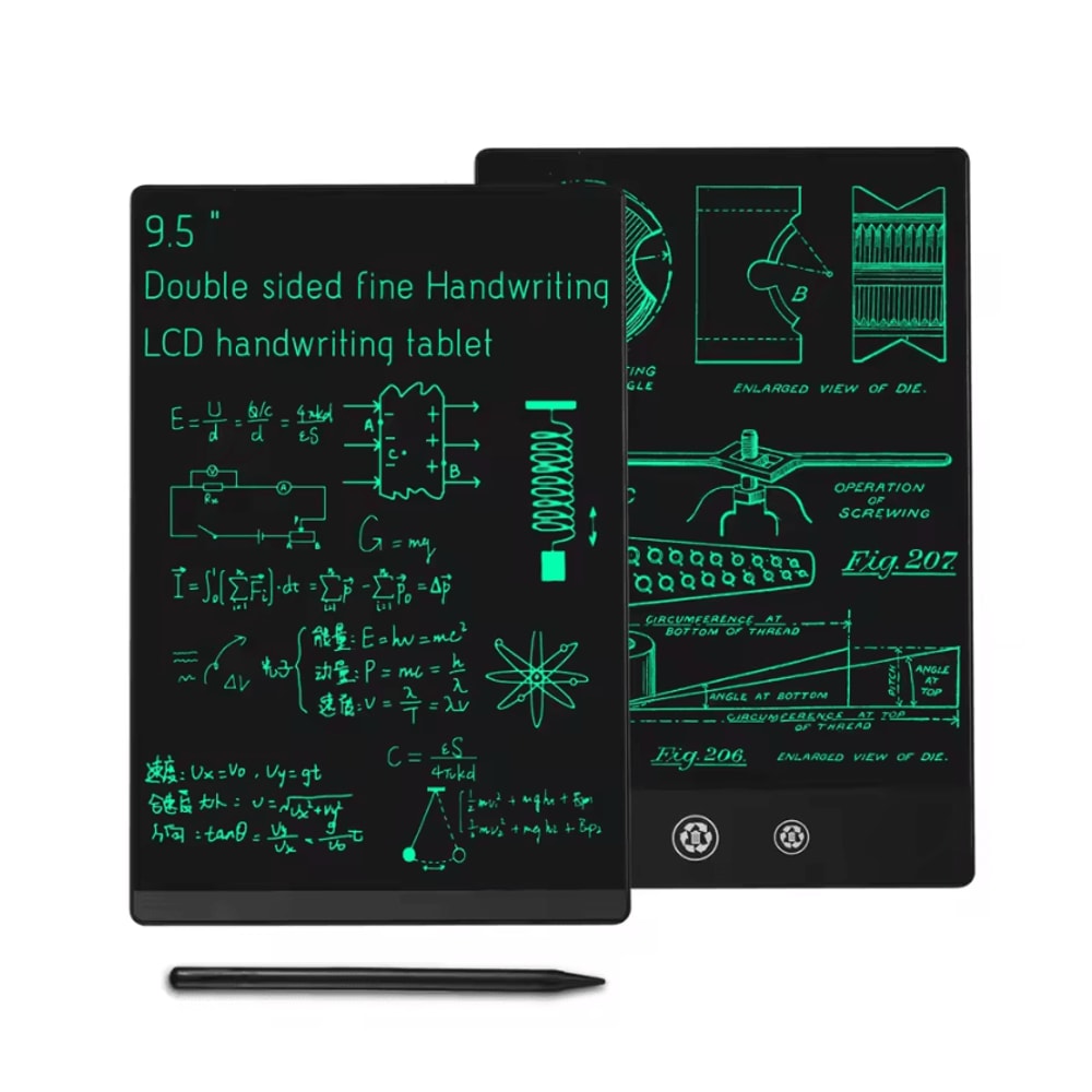 NotePad Pro 95 LCD Writing Tablet Reusable Drawing Board For Kids Everyday Notes 4