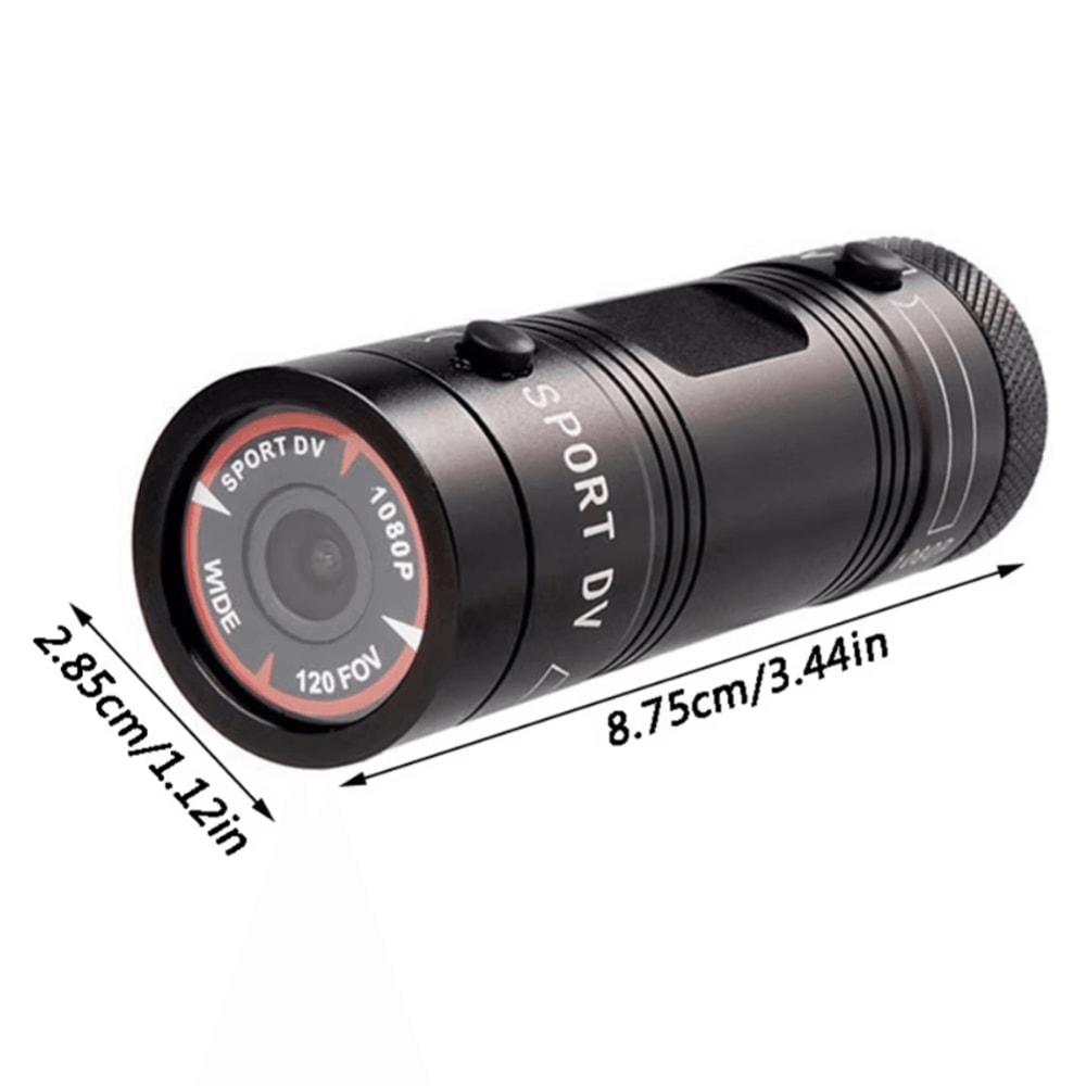 RideCam F9 Pro 1080P Helmet Action Camera With WideAngle Lens Waterproof Design 1