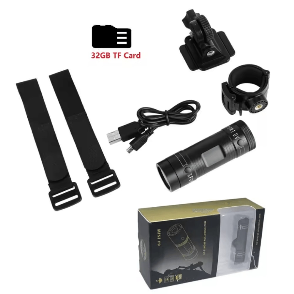 RideCam F9 Pro 1080P Helmet Action Camera With WideAngle Lens Waterproof Design 5