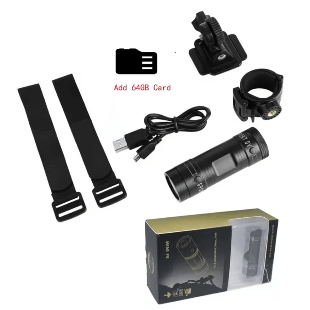 RideCam F9 Pro 1080P Helmet Action Camera With WideAngle Lens Waterproof Design 6