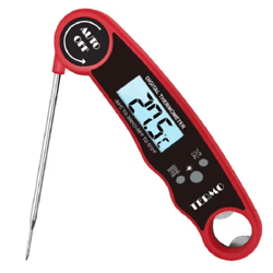 ultra-fast instant read meat thermometer for bbq, cooking & baking precision