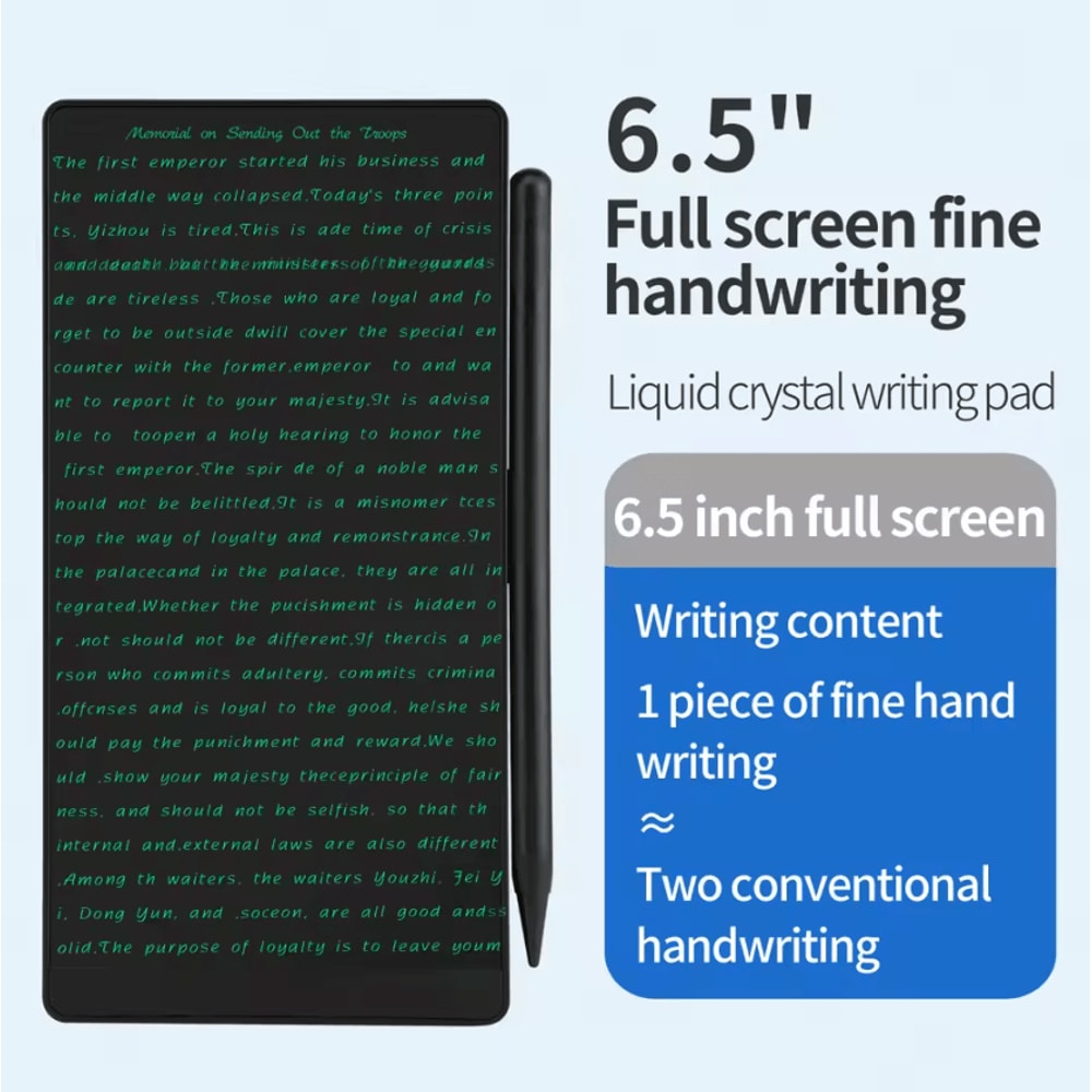 65Inch LCD Writing Tablet For Kids Reusable Colorful Doodle Board Memo Pad 1