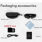 4K Ultra HD Camera Glasses HandsFree Video Recording Sports Sunglasses 4