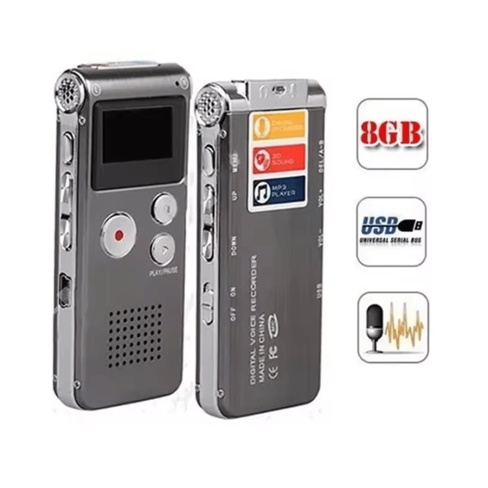 Professional 8GB Digital Voice Recorder Pen 650Hour Audio Dictaphone MP3 Player 0