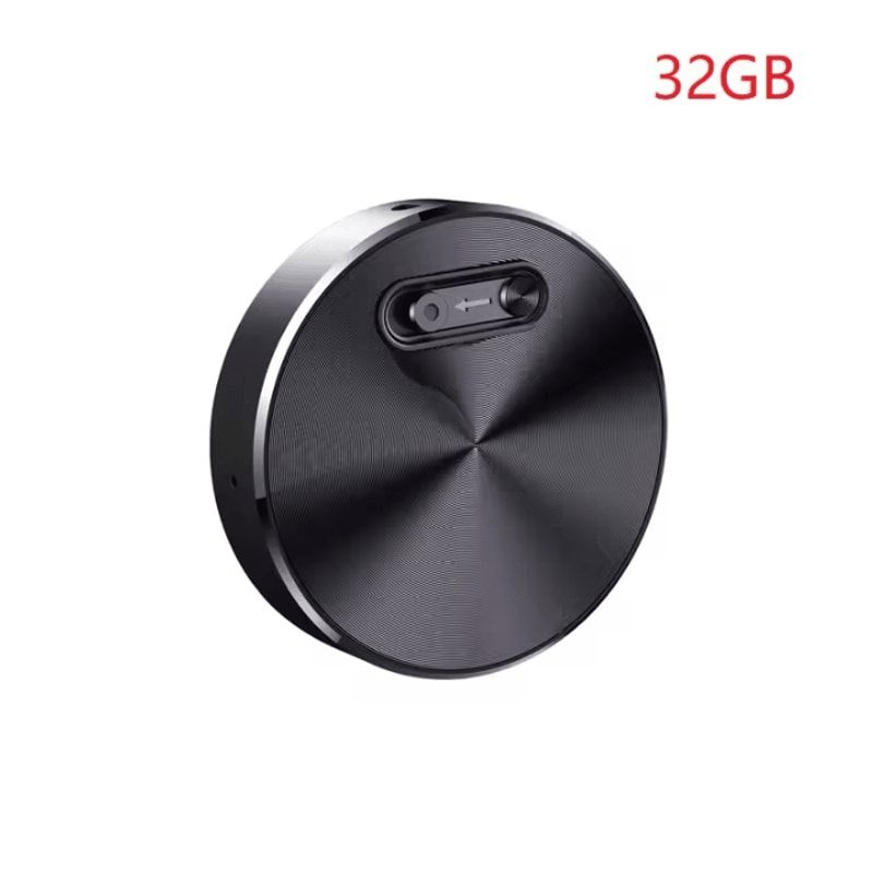 32GB Voice Activated Recorder Mini Keychain Dictaphone With Noise Reduction MP3 Playback 4