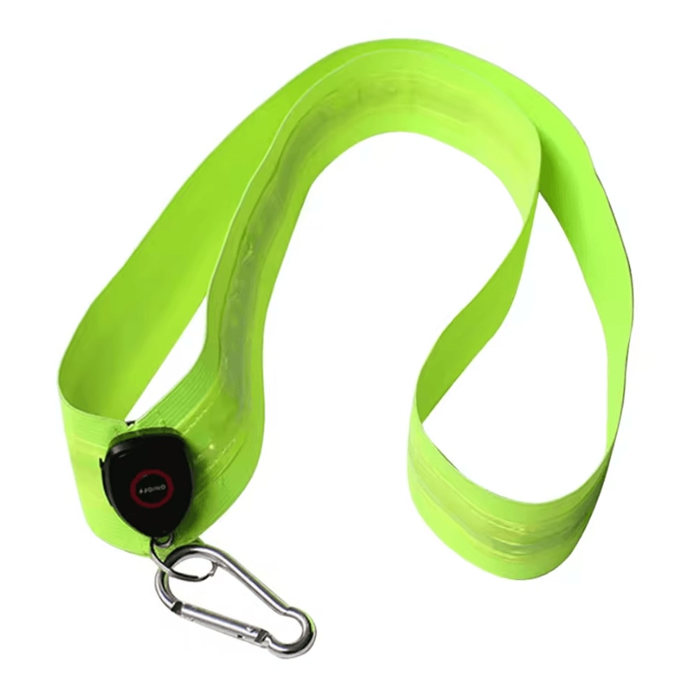 Rechargeable LED Reflective Running Straps Adjustable Cycling Safety Shoulder Straps For Night Visi 2