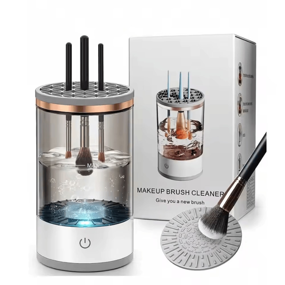 AutoSpin Electric Makeup Brush Cleaner Fast Wash Dry Makeup Brush Cleaning Machine 0