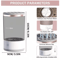 AutoSpin Electric Makeup Brush Cleaner Fast Wash Dry Makeup Brush Cleaning Machine 3