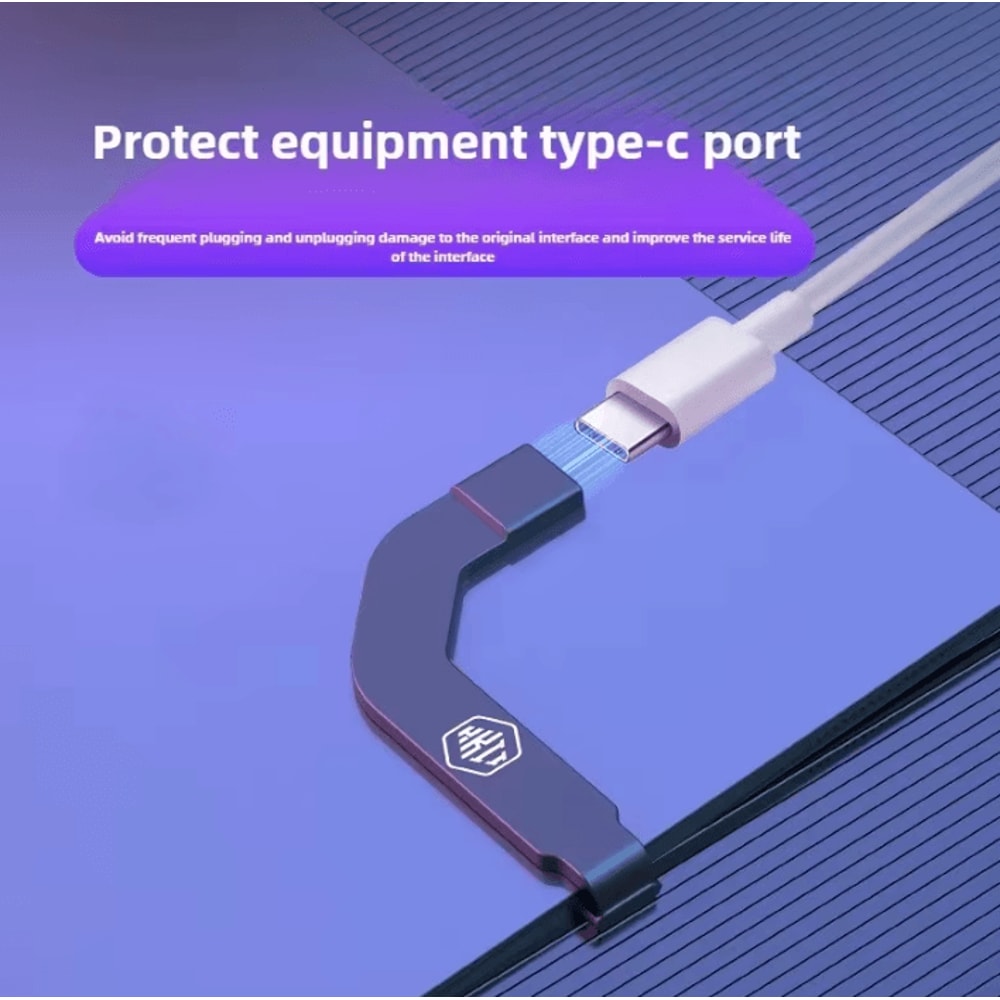 Universal USBC Adapter Converter Fast Charging TypeC Connector Adapter MultiDevice Charging Port 0