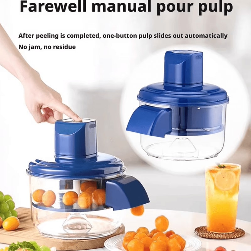 AutoPeel Pro Electric Grape Peeler Machine HandsFree Automatic Fruit Peeler For Berries Small Frui 0