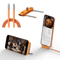 ChargeStand Pro 240W Fast Charging Cable Foldable TypeC Stand Cable 2in1 Phone Tablet Holder Charg 1