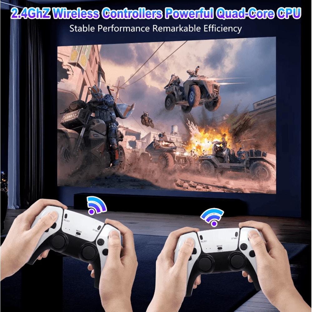 M15 4K Retro Game Stick 20000 Games Plug Play Console 2