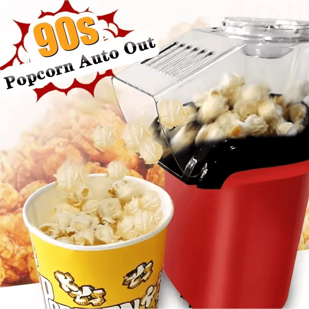 Hot Air Popcorn Maker Machine Healthy OilFree Electric Popcorn Popper 2