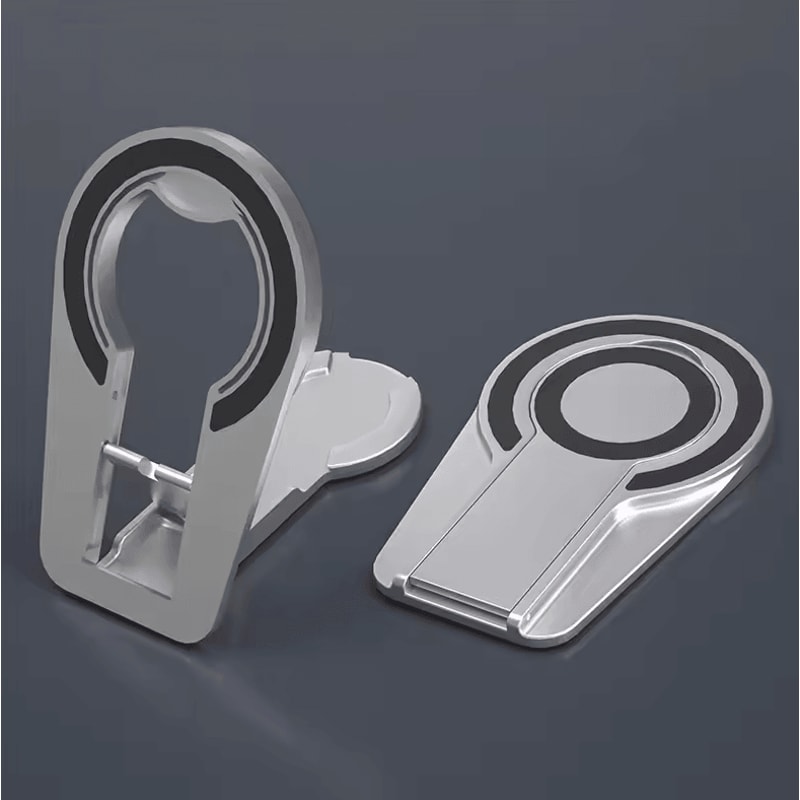 MagSafe Magnetic Phone Grip Stand Foldable DualSided Holder Desk Mount 5