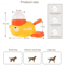 Interactive Duck Treat Dispenser Dog Toy Puzzle Slow Feeder Training Toy 5