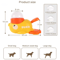 Interactive Duck Treat Dispenser Dog Toy Puzzle Slow Feeder Training Toy 5