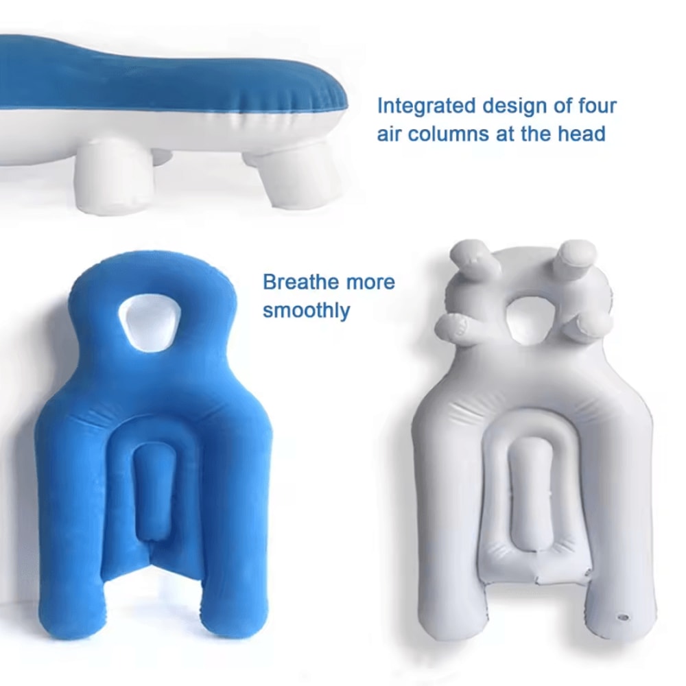 Inflatable Face Down Recovery Pillow Prone Support Cushion For Eye Surgery Healing 2