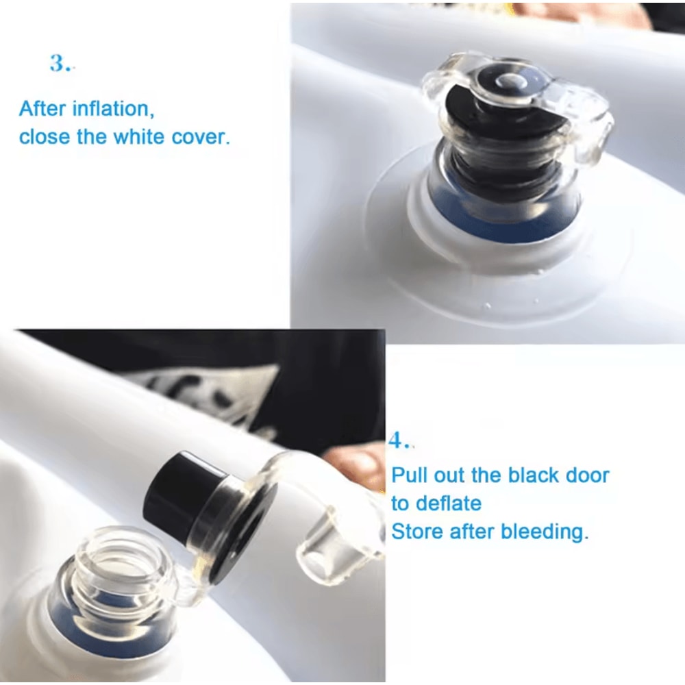 Inflatable Face Down Recovery Pillow Prone Support Cushion For Eye Surgery Healing 4