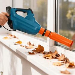 high-flow leaf blower air booster – turbo nozzle power amplifier attachment