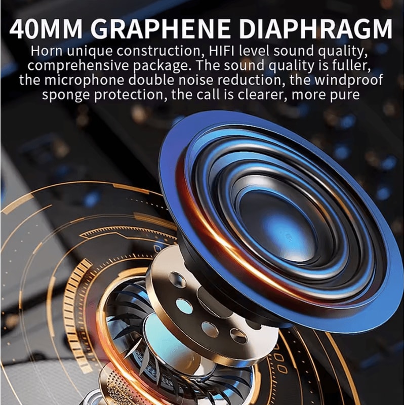 Bluetooth 53 Motorcycle Helmet Headset Waterproof HandsFree Audio MP3 Player 1