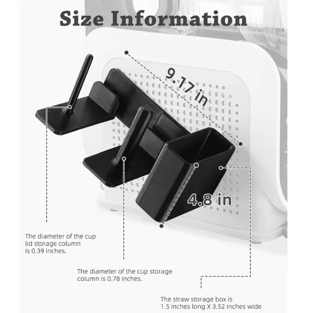 Smart Cup Organizer For Ninja Slushie Machine 3in1 Drink Station Holder For Milk Tea Shops 5