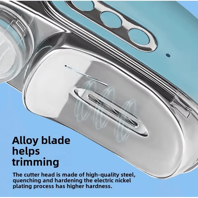 4in1 Electric Nail Clipper UV Dryer Kit Automatic Trimmer Grinder Polisher 2