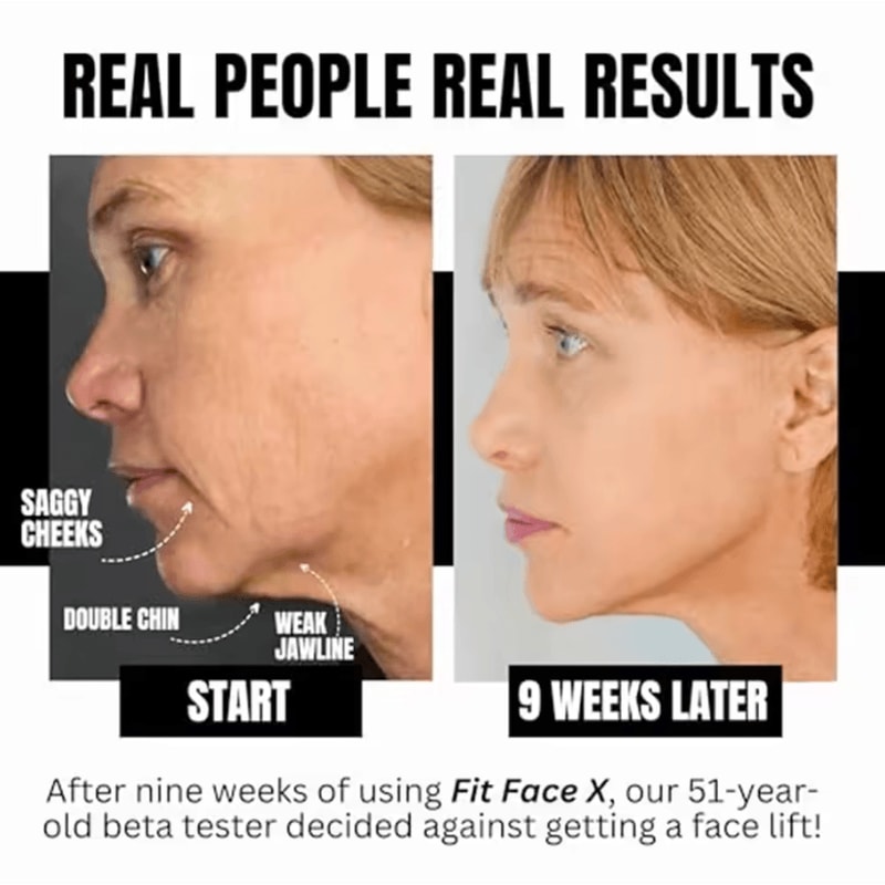 4in1 Face Sculpting Gym Kit Jawline Cheek Neck Toning Facial Exercise Tools 5