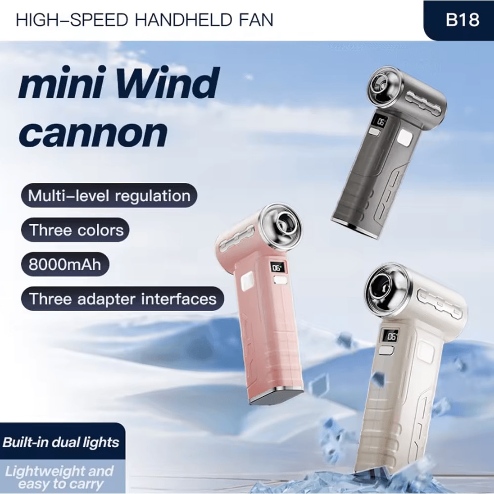 450000 RPM Turbo Air Blower Rechargeable HighPower Dust Cleaning Jet Fan 0